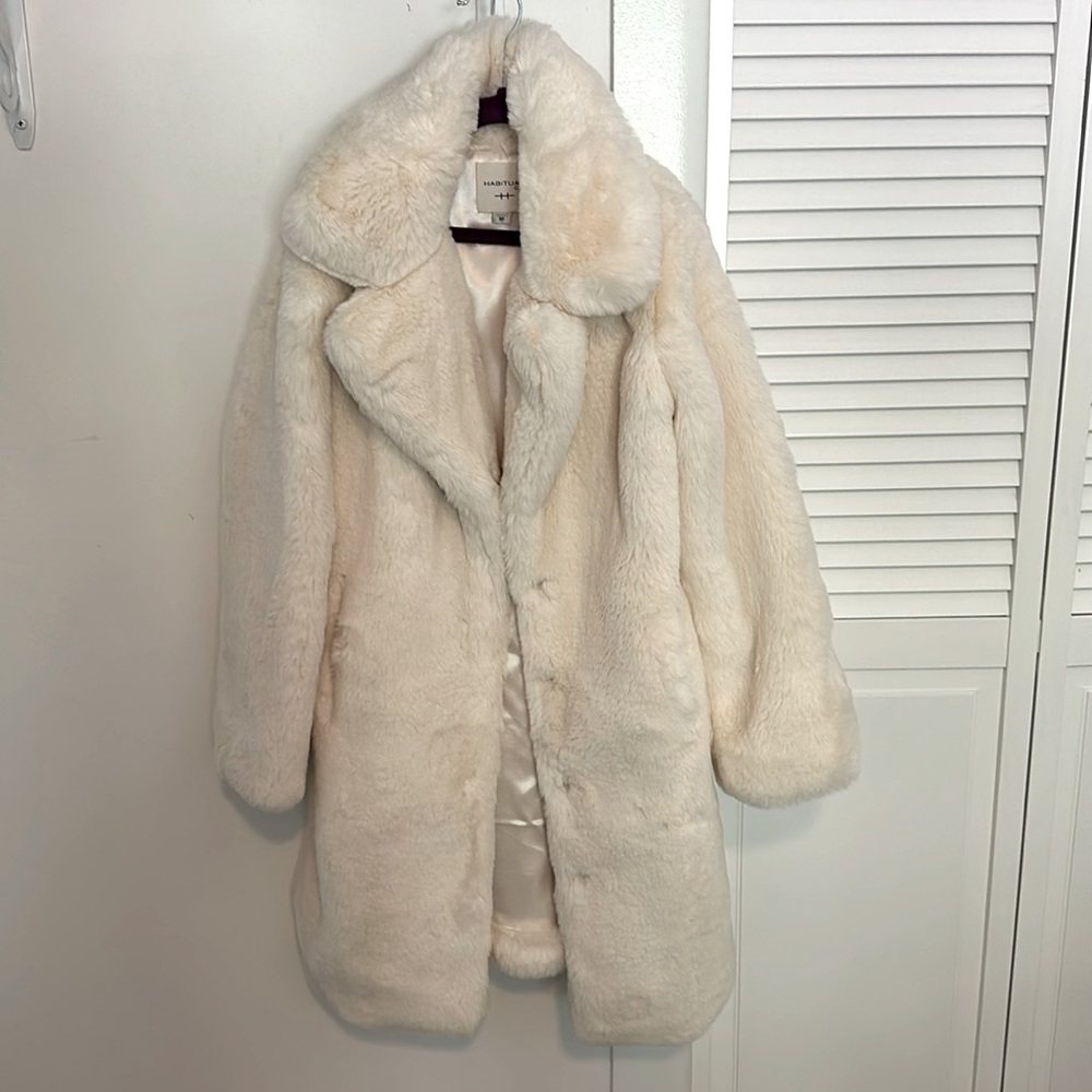 Habitual girl faux fur coat